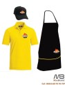 Uniforma per fast-food, kapele, bluze polo, perparese