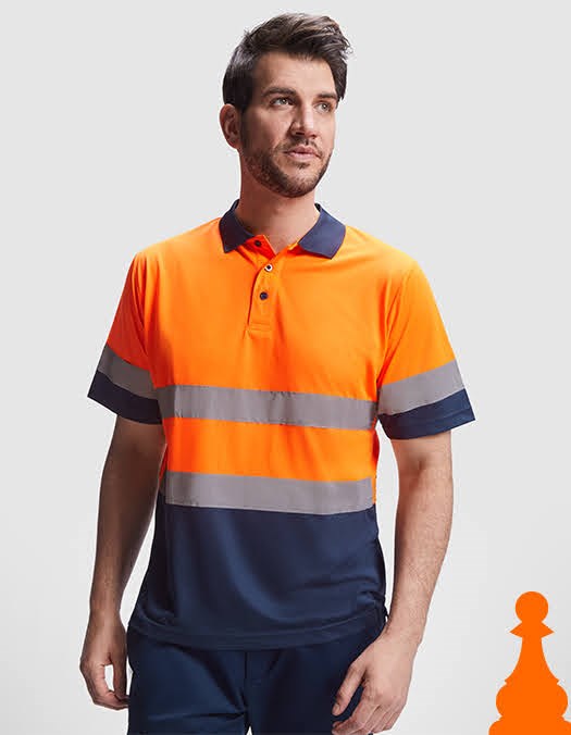 Bluzë Polo Pune Verore Maxbrand | Veshje Sigurie me UPF 40+